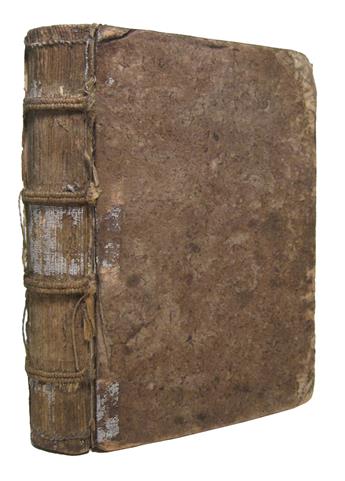ERASMUS, DESIDERIUS. Parabolae.  1545 + De recta Latini Graecique sermonis pronunciatione . . . dialogus [etc.]. 1558. Lacks the title.